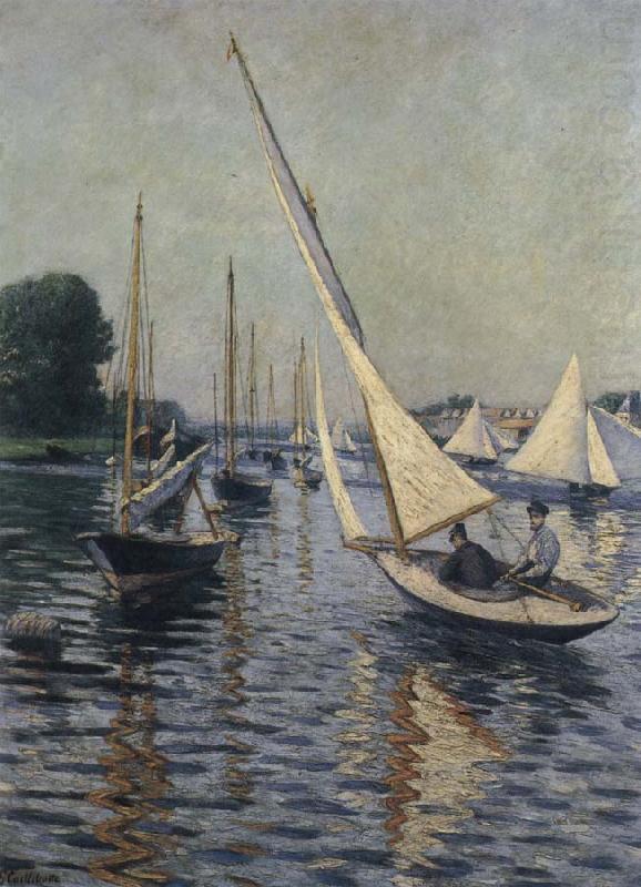 Gustave Caillebotte Sailboat china oil painting image